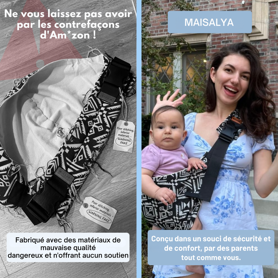 Porte-bébé Ergonomique Maisalya